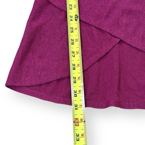 Eileen Fisher Cardigan Womens Small Italian Yarn Linen Silk Lightweight Magenta - Picture 8 of 8